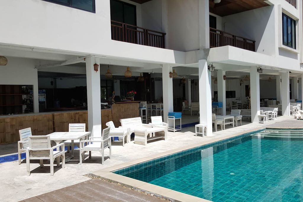 first floor apartments and downstairs bar and restaurant