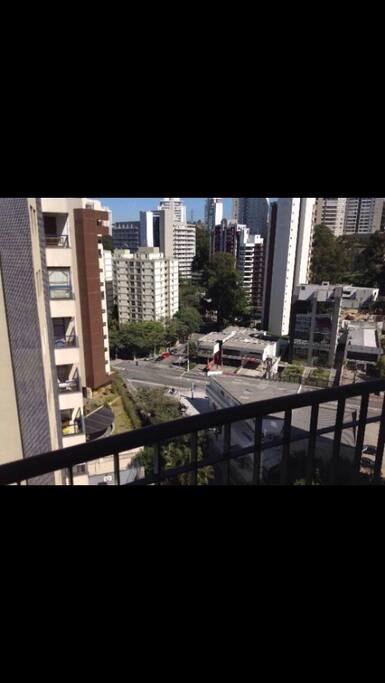 Vista da varanda 10o andar