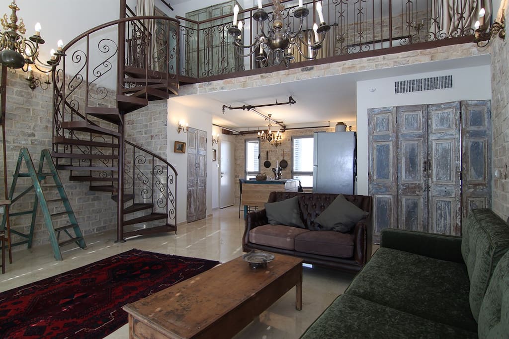Living room + Kitchen
