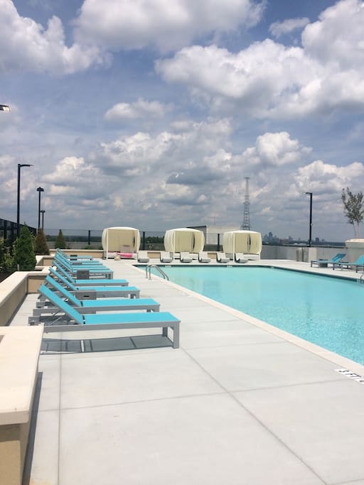 Access to the incredible rooftop pool.
