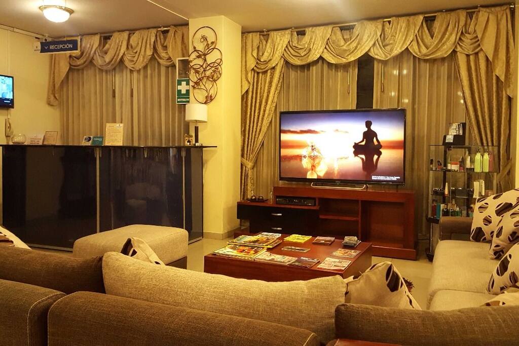 recepción de hotel