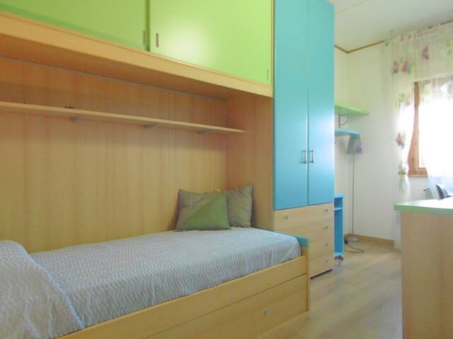 Stanza Singola, vista giardino