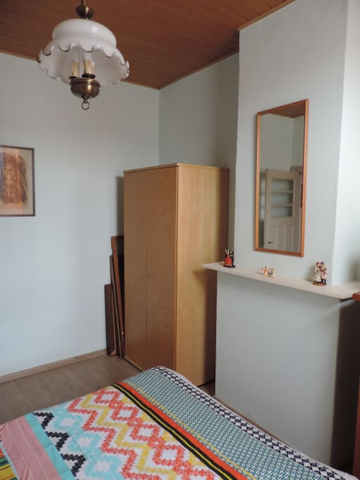 Cupboard at guest room.