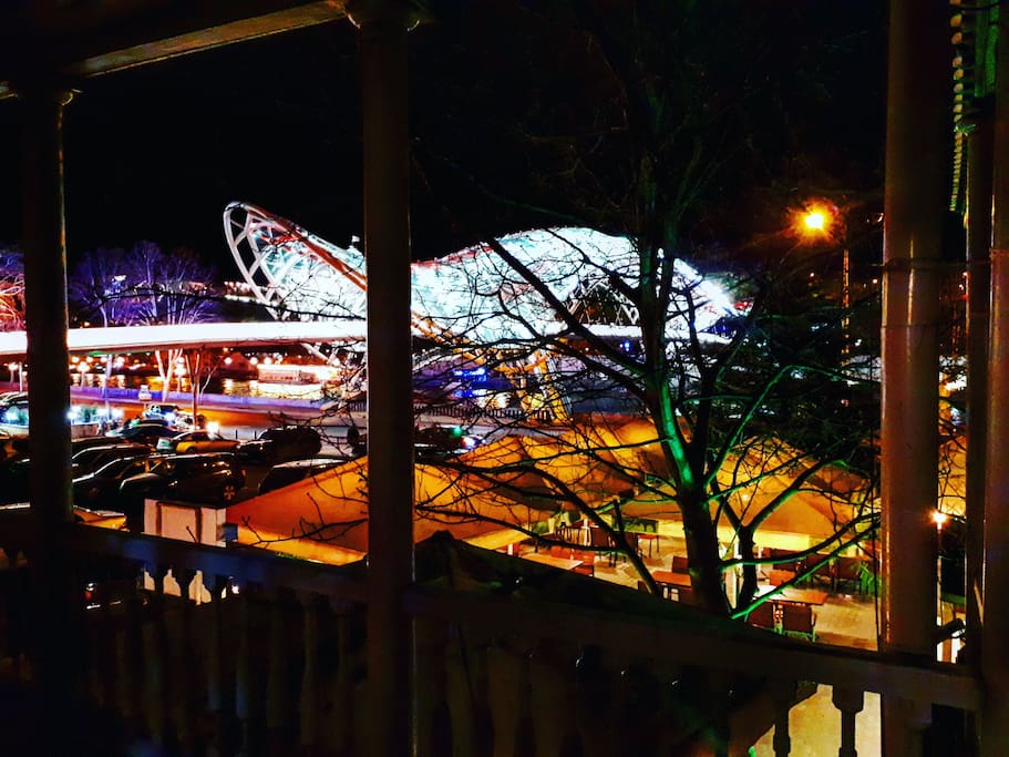 View from the balcony