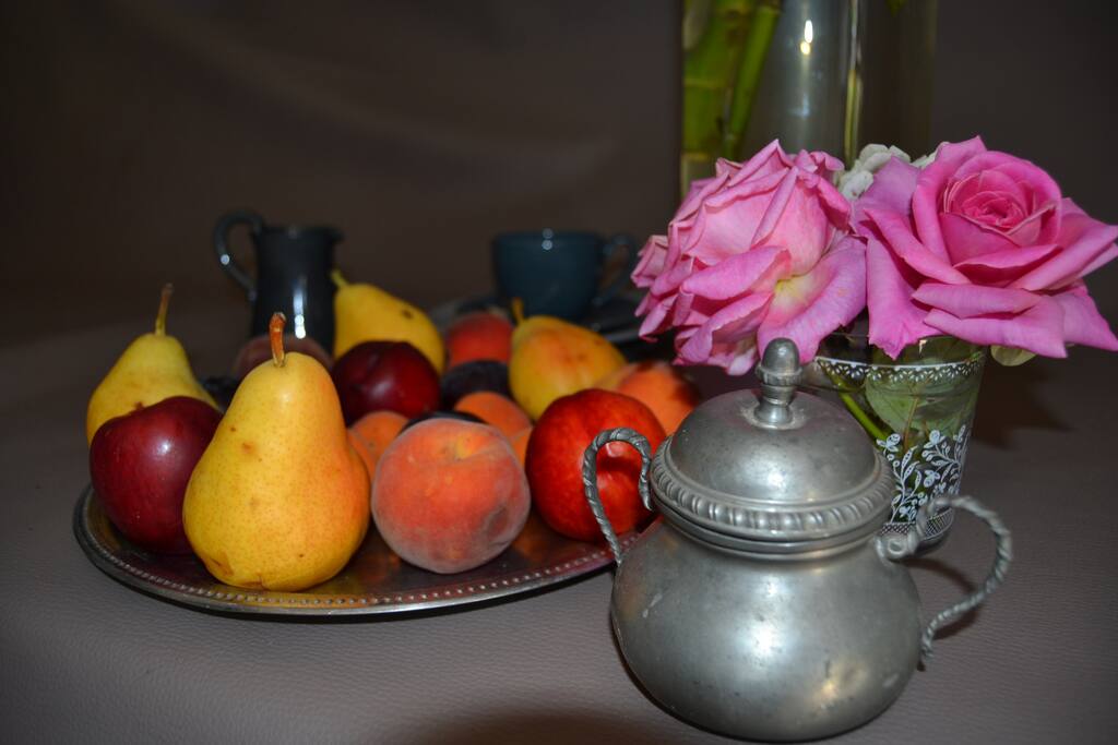Fruits à disposition