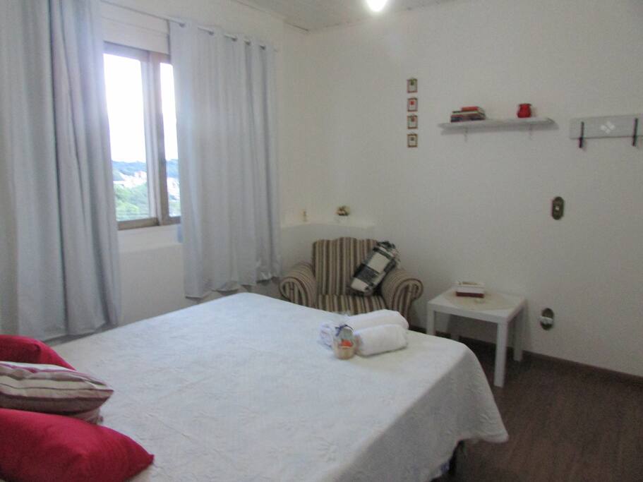 Quarto com linda vista