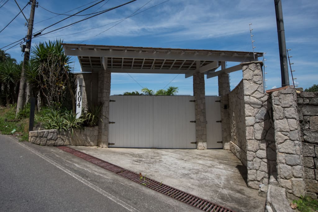 Portão da entrada
