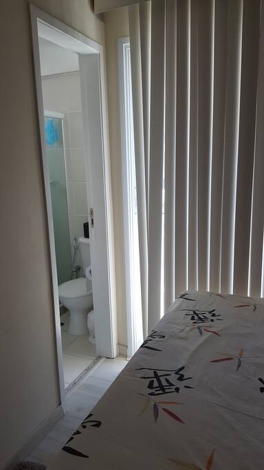 Quarto de casal com suite