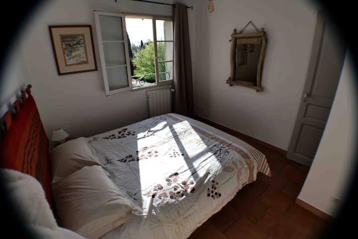 楼层： 1号卧室- Jules Verne ，双人床200 x 160厘米