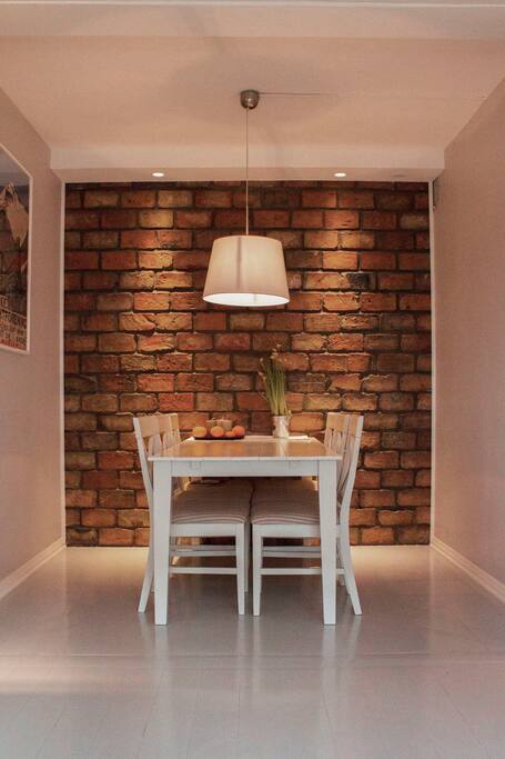 Dining table.