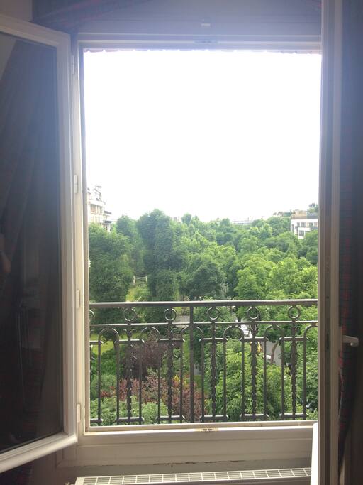 la vue de la chambre