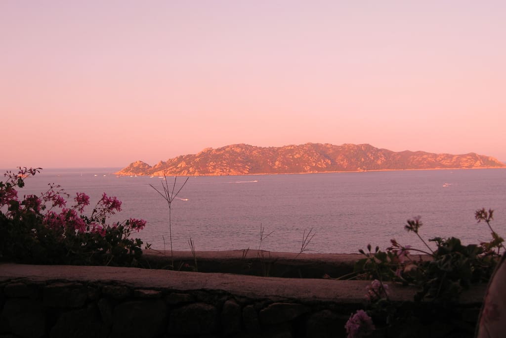 Molara Island from the terrace