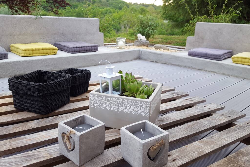 Terrasse privée du logement