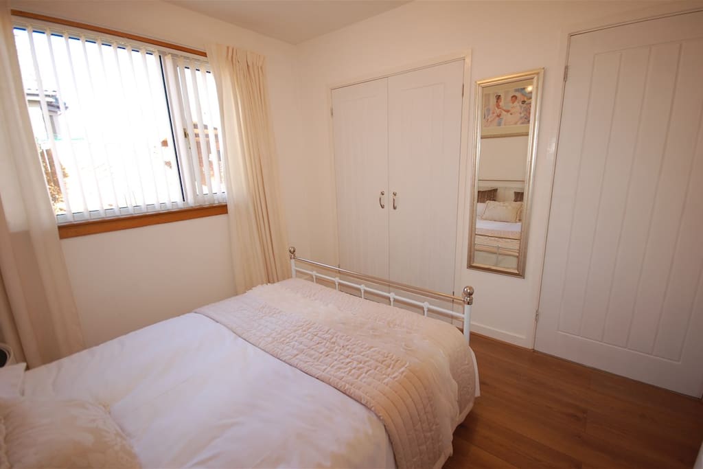 Bedroom with fitted wardrobes