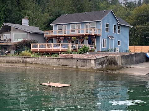 5 bedroom wtrfrnt hotub kayaks AC 1 hr from Sea