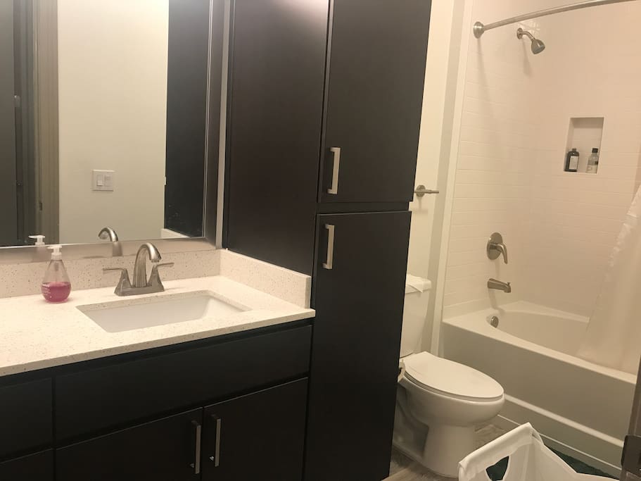 You own bathroom