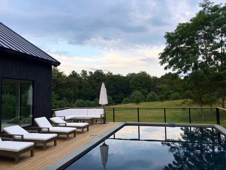 The Hydeaway - Modern Scandinavian chalet w/ pool - 스톤릿지(Stone Ridge)의 샬레에서 살아보기, 뉴욕, 미국