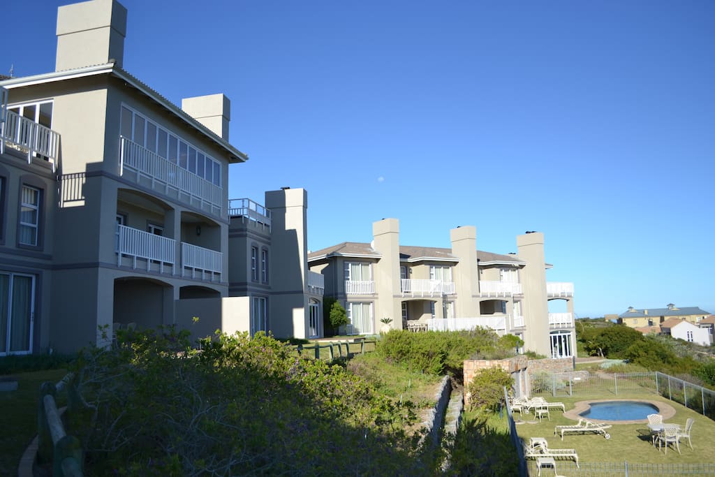View of property and pool