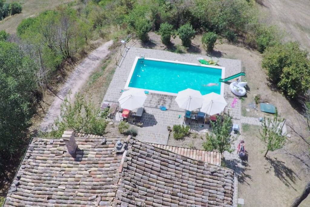 Lovely aerial shot taken by our guests summer 2017