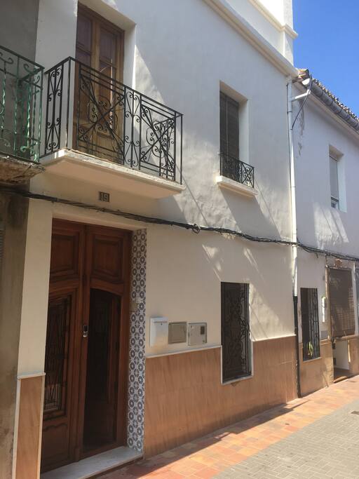Front of the house