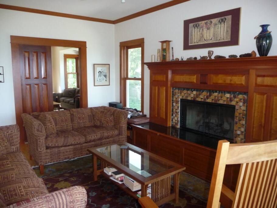 Living room for whole house rental or luxury apartment for two