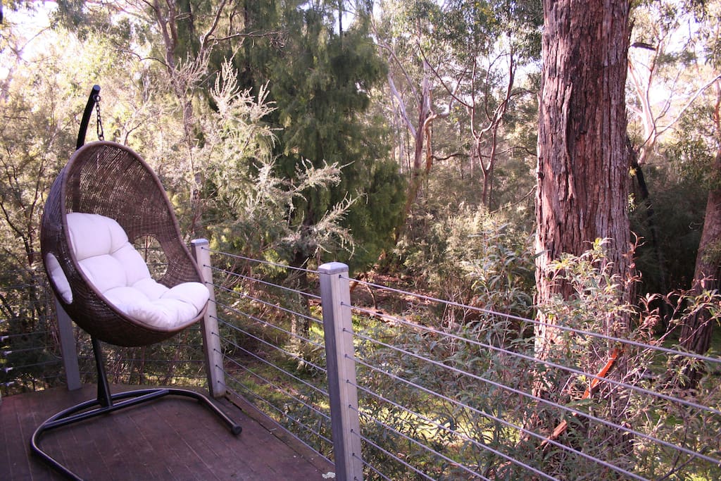 Hang out in our stunning bushland location