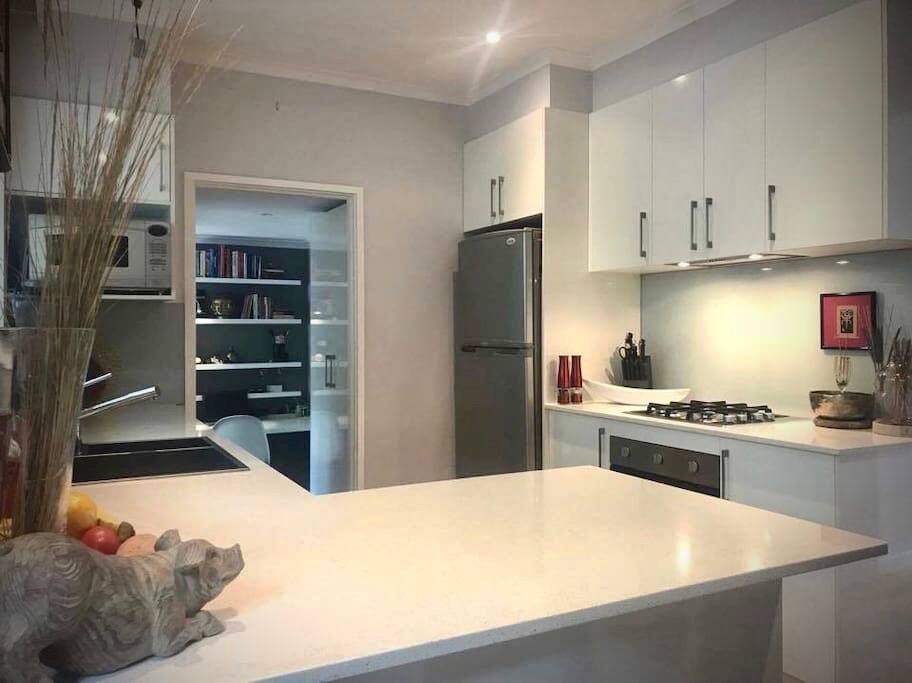 continental breakfast provided in your spacious new kitchen