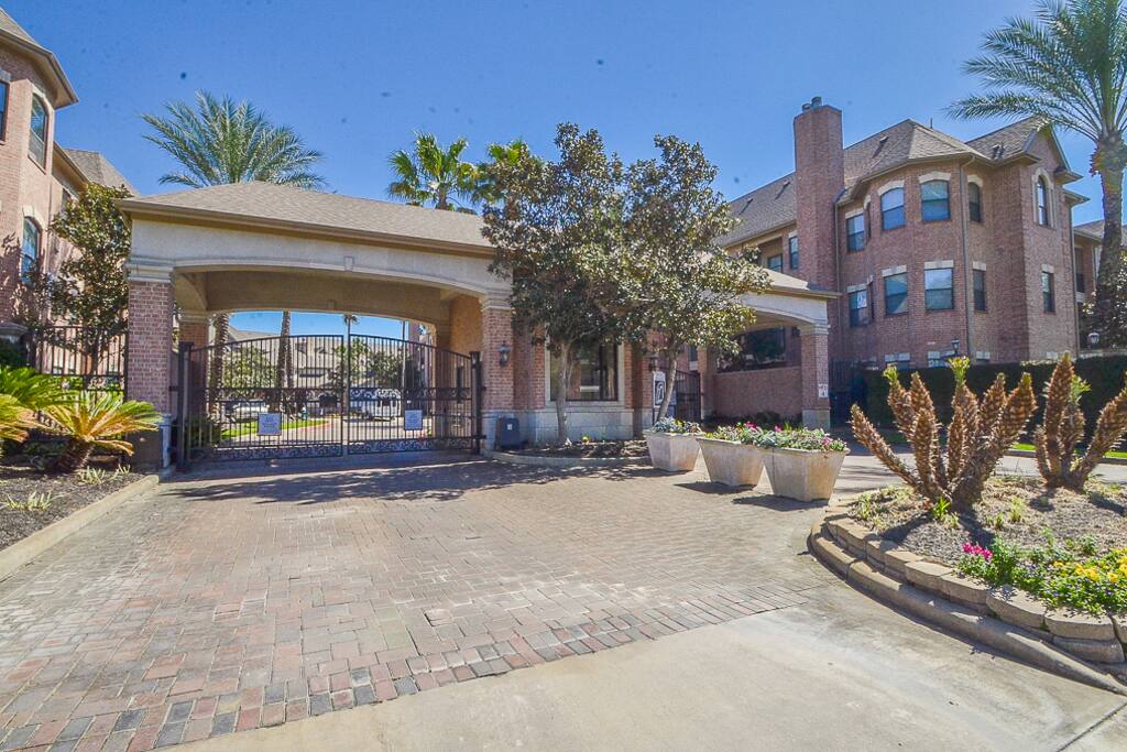 Gated Main Entrance