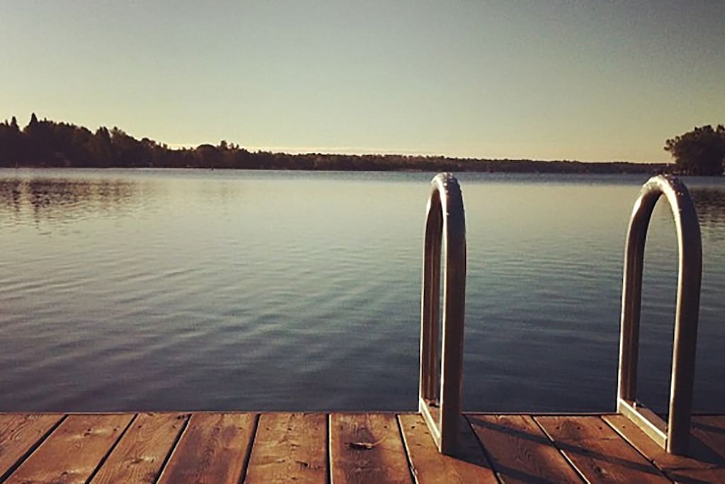Sunshine at Sturgeon Lake.