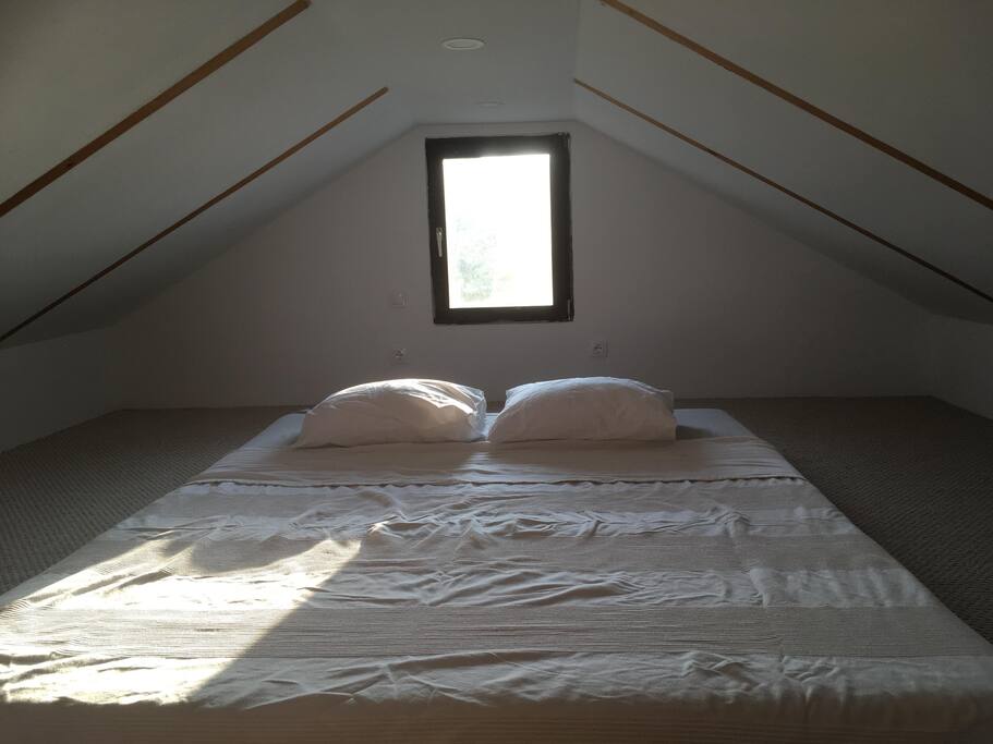Upstairs bed