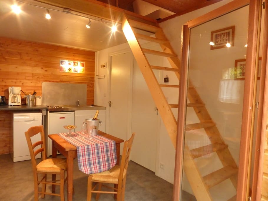 La Cabane est équipée comme une grande