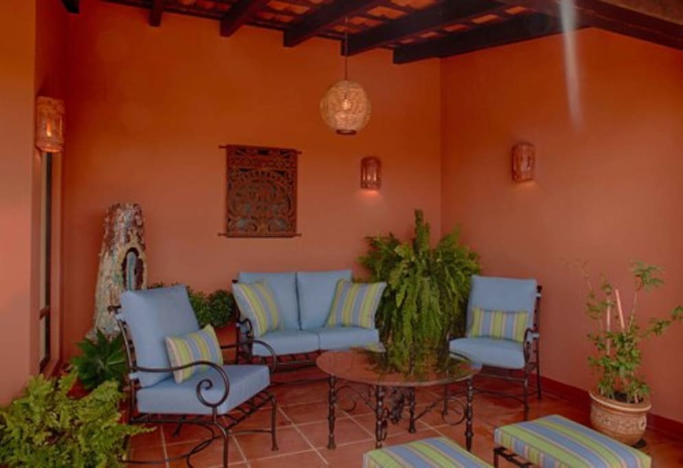 Second floor balcony