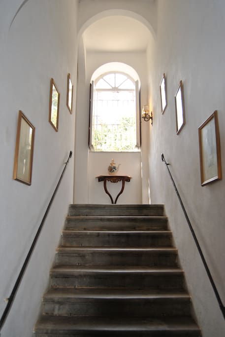 The stairs