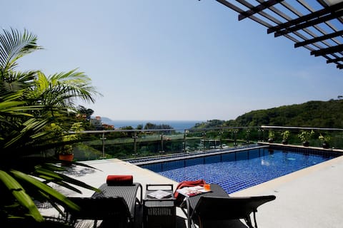 Phuket Kamala, Seaview, Private pool, 3 BR