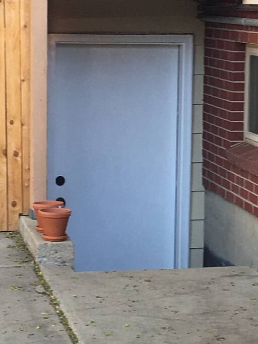 Private entrance