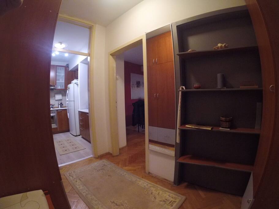 The entrance