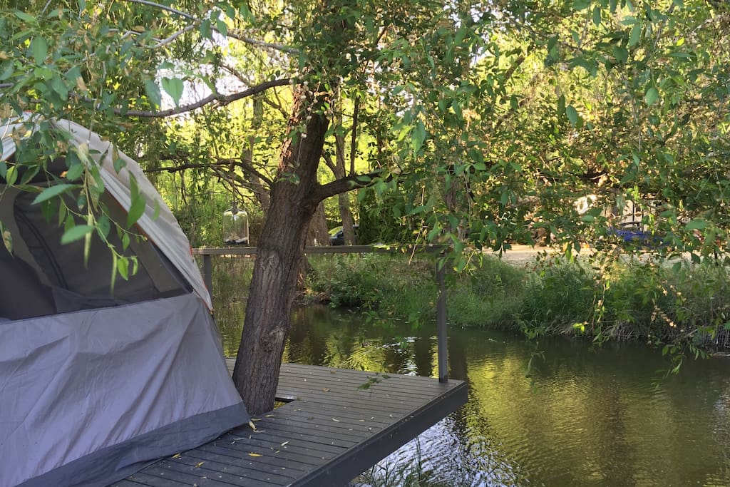 Private Glamping area