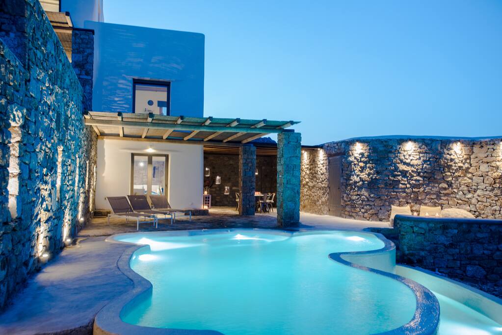 Newly built property.