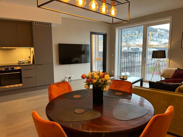 A modern apartment with seaview in Bjørvika gallery image 2