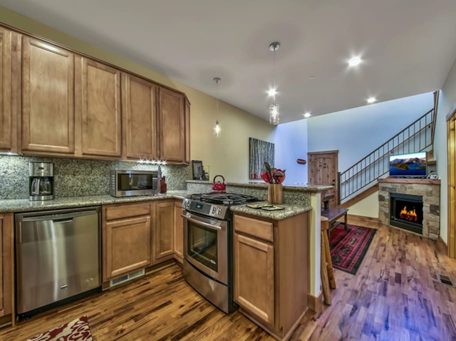 Open and beautiful kitchen