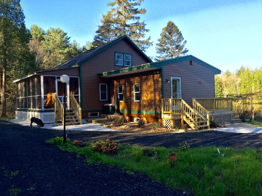 The lakehouse awaits your arrival.
