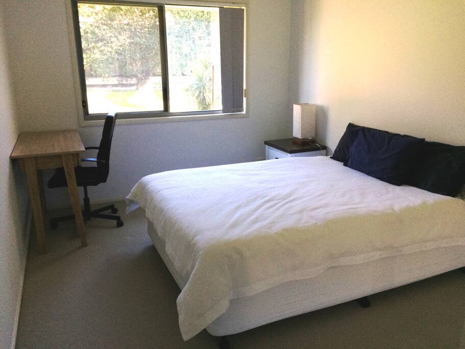 Queen sized 2nd and 3rd bedrooms