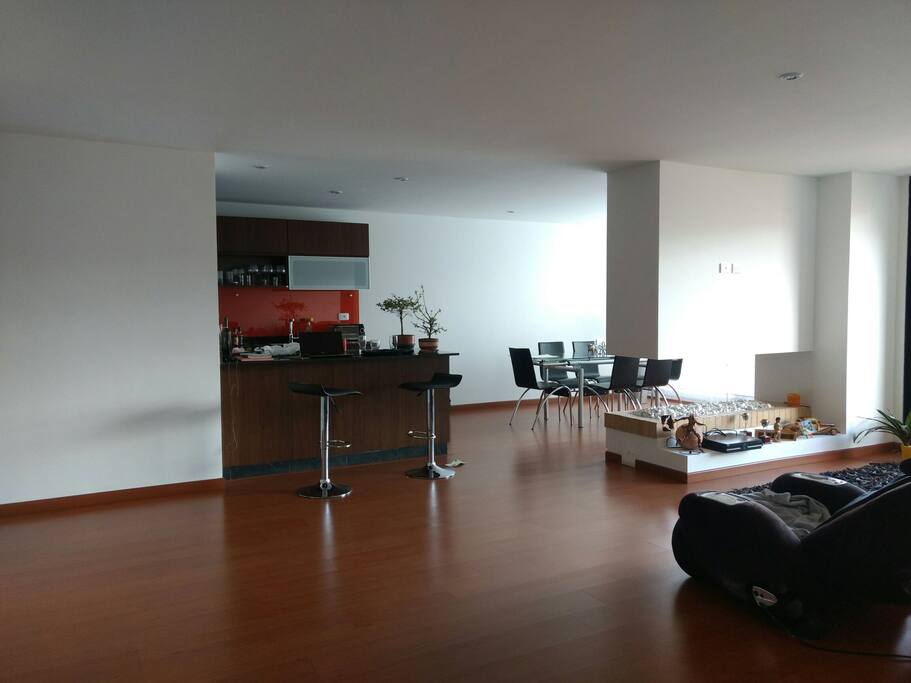 Living room with enough space