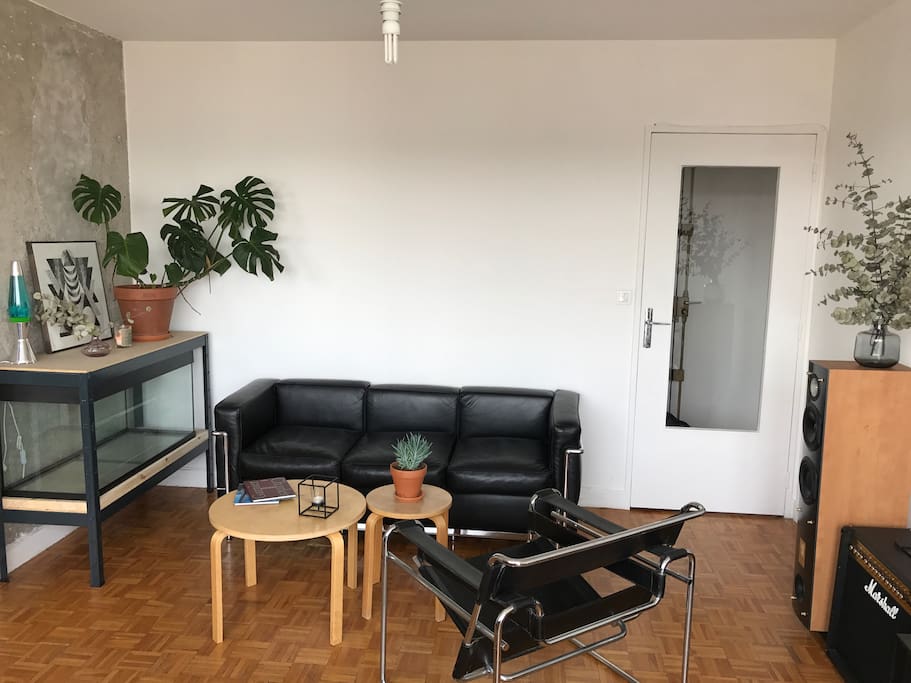 Our living room is an invitation to chill