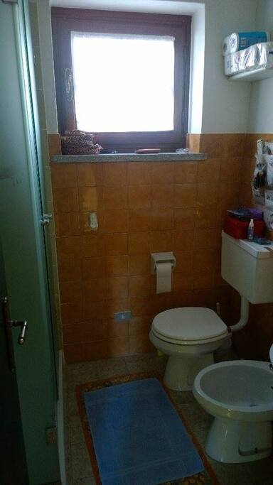 Bagno con doccia