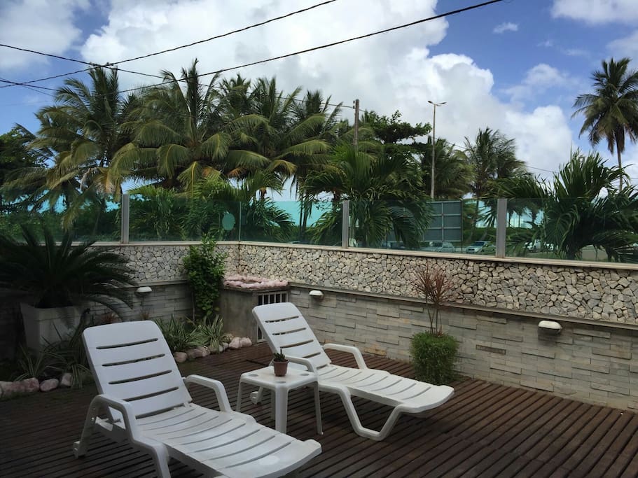 Área da piscina