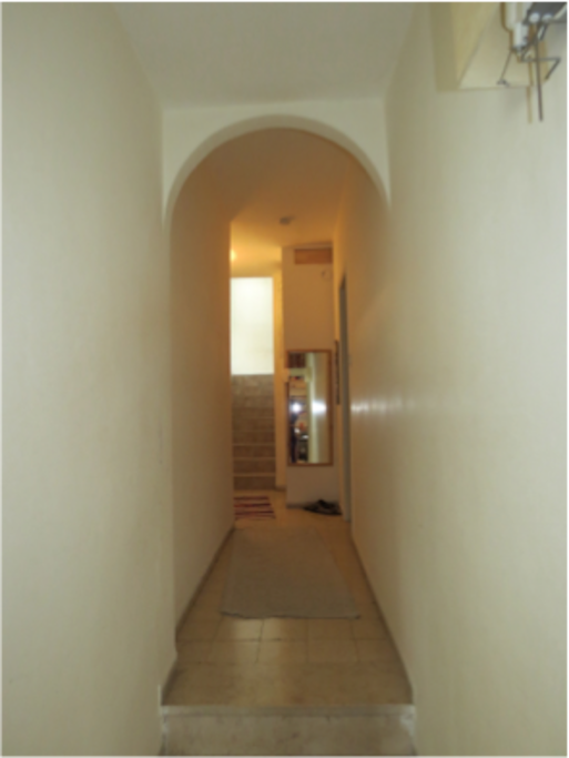 Downstairs has three bedrooms and a study