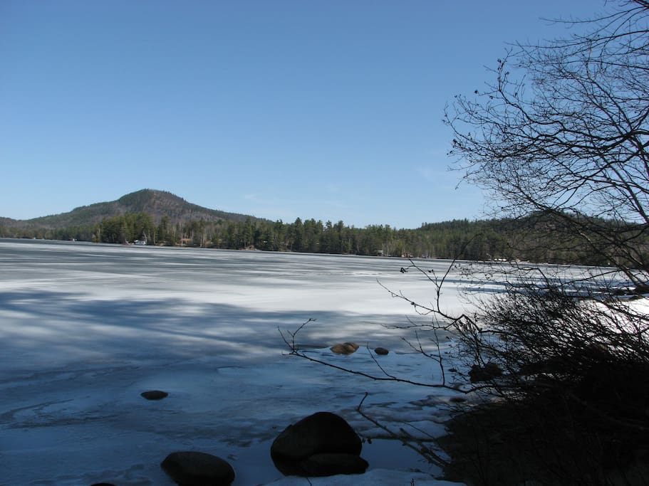 Loon Lake in winter