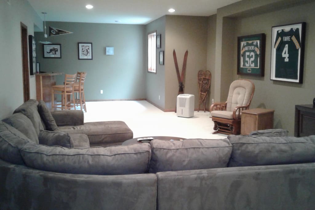 Lower level family room