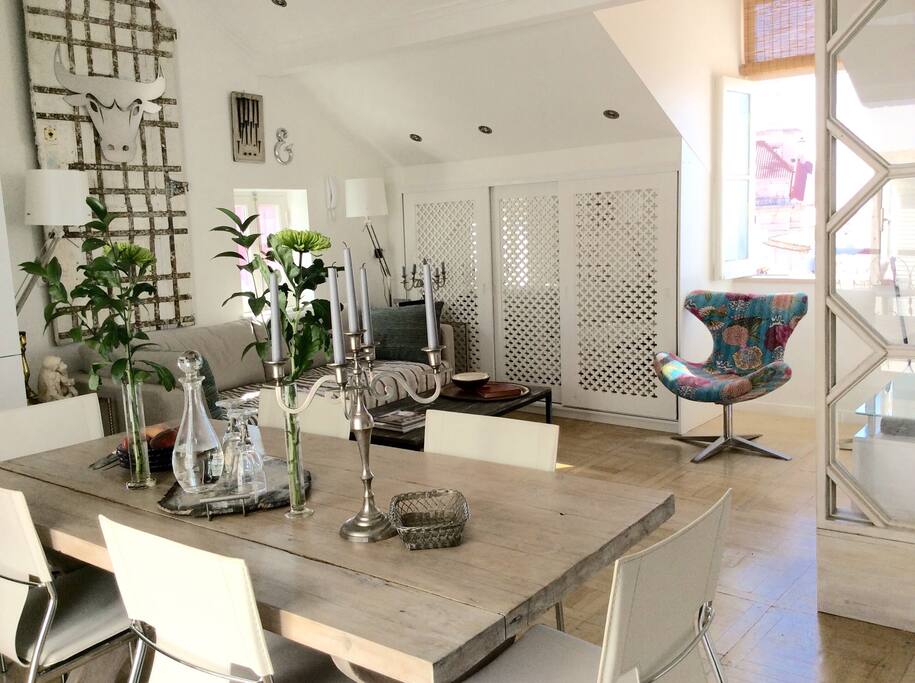 The perfect dining area means you can have friends and family over for wonderful meals or have a more intimate dinner with candles for two.